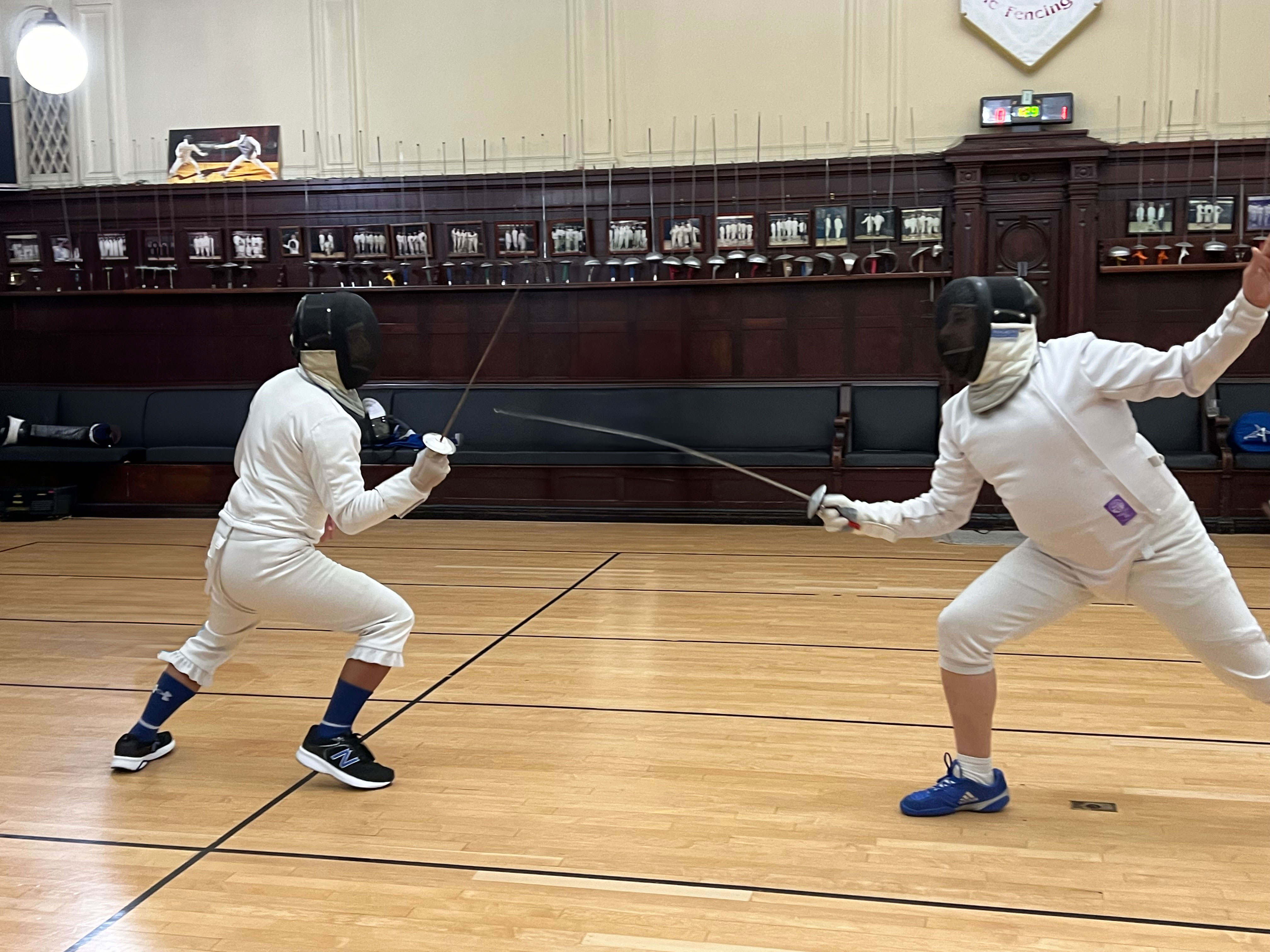 Guillermo fencing